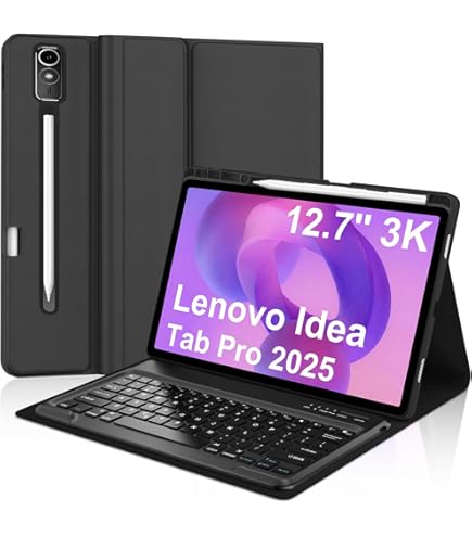 Amazon.com: Keyboard Case for Lenovo Idea Tab Pro 12.7'' 2025 with